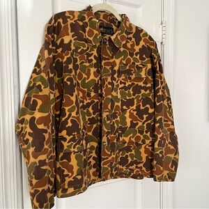 Vintage 80s/90s Kmart duck hunting camo chore jacket